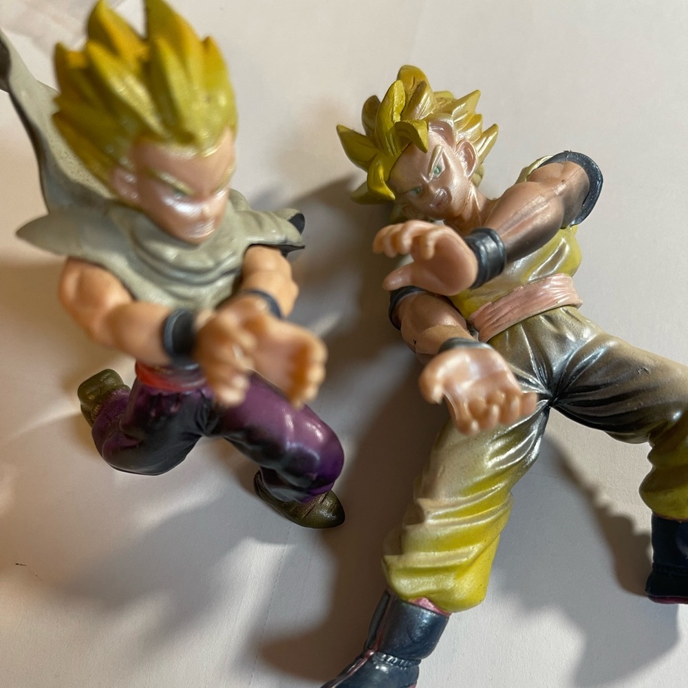 Dragon Ball Z : Figurine Son Goku & Son Gohan Super Saiyan Only No Stand